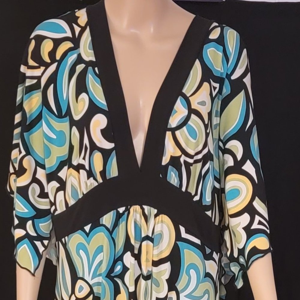Kimono front dress